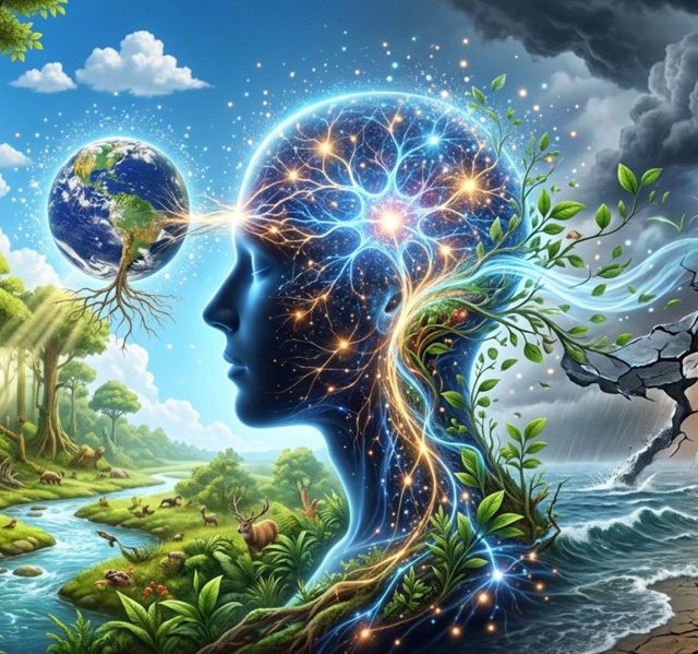El consciente proyectado en la naturaleza.